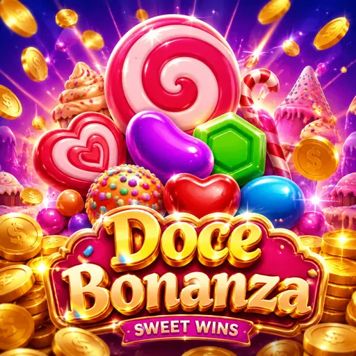 Frutas coloridas em slot doce