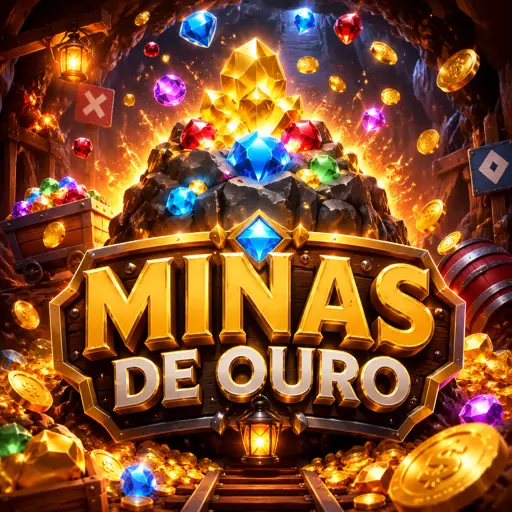 Grade acelerada do jogo Turbo Mines com minas e cristais